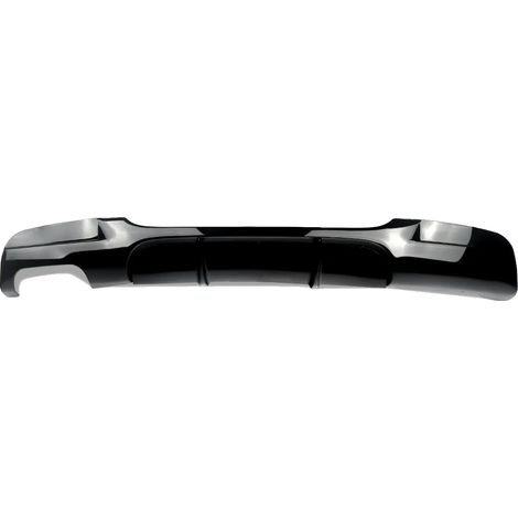 Diffuseur de pare-chocs arrière, style M Performance, remplacement direct, noir brillant (1/2)