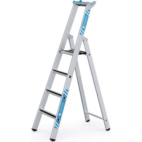 ZARGES R13step S - LM-Stufen-Stehleiter 4 Stufen (1/5)
