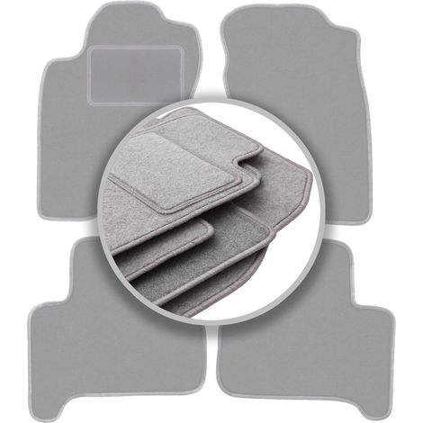 Alfombrillas grises para Toyota Land Cruiser J120 5 puertas (2002-2009)