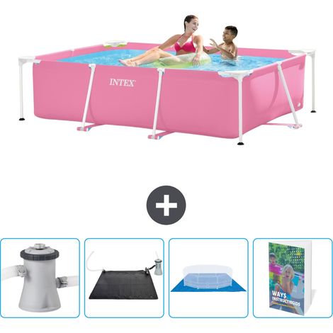 Rechteckiger Frame Pool - 220x150x60 cm - 5-teilig  SCB126 (1/5)