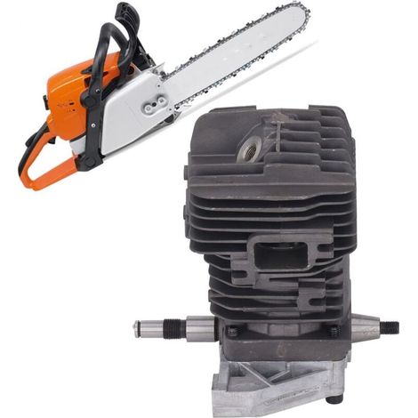Cylindre piston 49mm pour tronçonneuses STIHL 029 039 MS290 MS310 MS390 – Acier durable – Faible usure et bruit – Installation facile