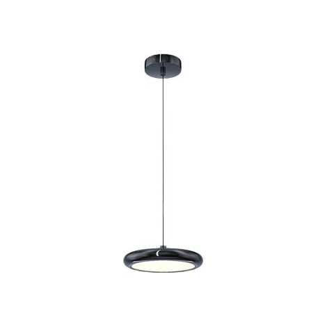 Lampe suspendue moderne,Lampe de table de salle à manger antique, Lustre rond vintage, éclairage intérieur, lampe cuisine salon salle à manger chambre,Noir,1pc (1/5)