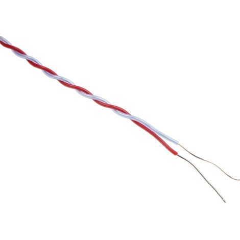 Thermocouple type T Ø 1/0.3mm, +250°C max à Câble ( Prix pour 1 ) (1/2)