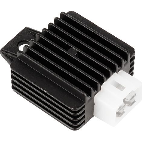 Spannungsregler, Schwarz, leichtgängiger Laderegler, 12 V, vier Füße, stabile Leistung, Motorrad-Regler-Gleichrichter für Motorräder (1/5)