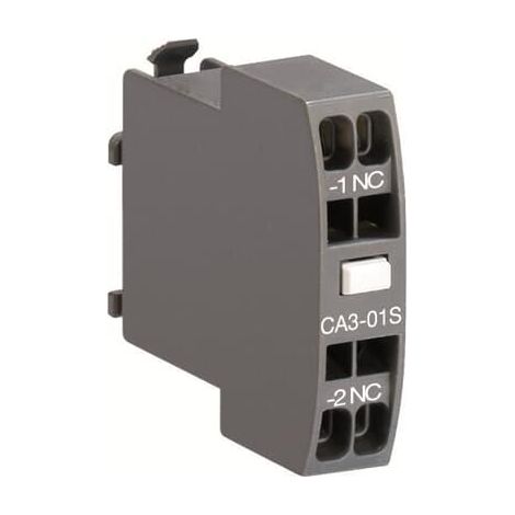 Contact auxilliaire frontal 1NF pour Conteurs As/Asl09 à 16-Res. 1SBN011019T1001 ABB 249505