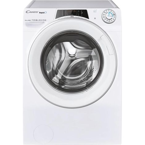 Candy ROW51066DWMST-S Lave-linge encastrable Chargement frontal 7 kg Blanc