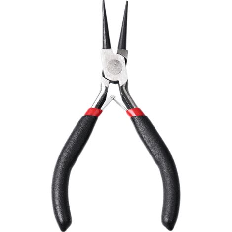 Outils artisanaux autour de l'anneau de fer Accessoires de quincaillerie Pinces à bec rond Pinces à bec effilé pour couper le fil. (1/3)