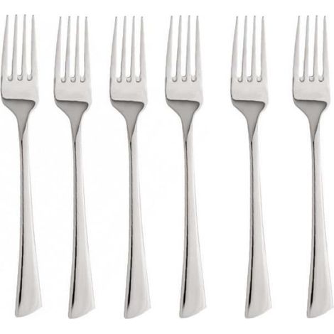 Fourchette - Acier Inoxydable - 19,5 Cm - Lave-Vaisselle - 6 Pièces
