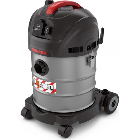 MENZER Aspirateur de Sécurité (Aspirateur Eau et Poussière) VCL 320 Antistatic, Équipement Antistatique Complet, Classe de Poussière L, 20 Litres (1/5)