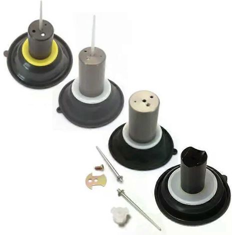 Membrane de carburateur avec boisseau et aiguille pour scooters chinois GY6, 49, 50, 125 et 150 cm³ (PD24, PD18J).