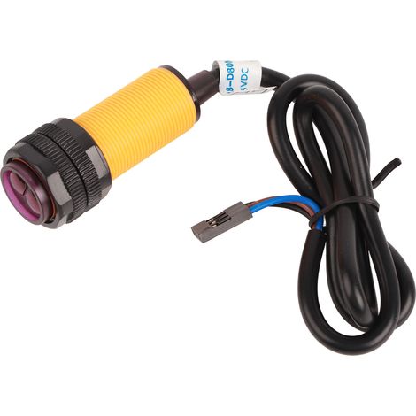 Infrarot-Lichtschranke mit Hinderniserkennung, Messbereich 3 bis 80 cm, 8-Punkt-Montagekopf