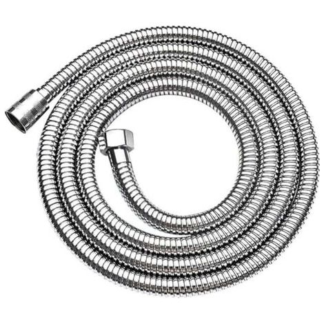 Tuyau de Douche 1.5m, Flexible de Douche avec Double Anti-Torsion Protection, Tuyau de Douche Résistant à la Corrosion, Acier Inoxydable Tuyau pour Pommeau de Douche (1/4)
