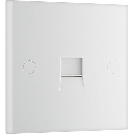 Double Prise de téléphone électrique, Blanc, 9BTM/1-0J (1/5)