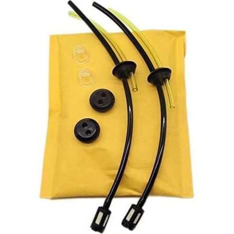 Kit de filtre à carburant universel 2x joint de tuyau de carburant pour débroussailleuse tondeuse tondeuse (1/5)