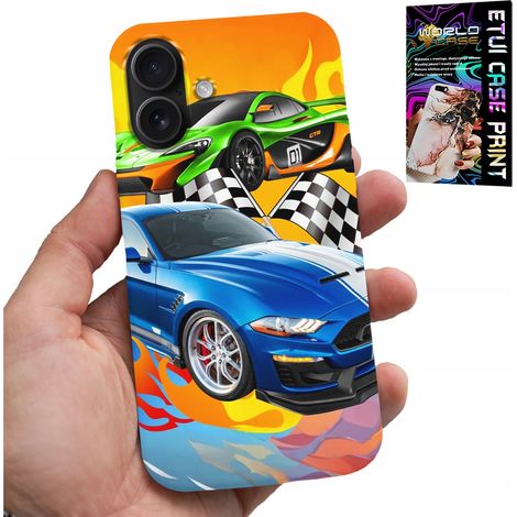 Hülle für iPhone 16 - Für Kinder, Rennwagen (1/5)