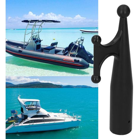 Crochet de Mouillage Nylon pour Bateau, Crochet de Sauvetage pour Tube/Pôle de 1 Pouce, Kayak ou Radeau