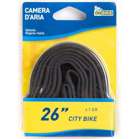 ON BIKE Camera D'Aria City Bike 26" Valvola Regina Italiana 36 mm (1/2)