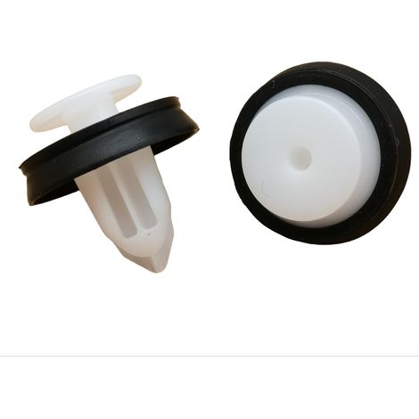 Clip de garniture interne avec joint en caoutchouc, paquet de 20 clips