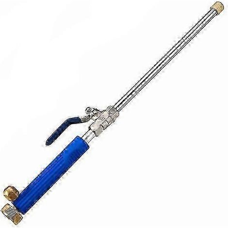 2026 High Pressure Water Nozzle Spray Gun Water Lance With Spray Nozzles Garden Hose Connection 46 Cm Garden(1pcs-blue) (1/5)