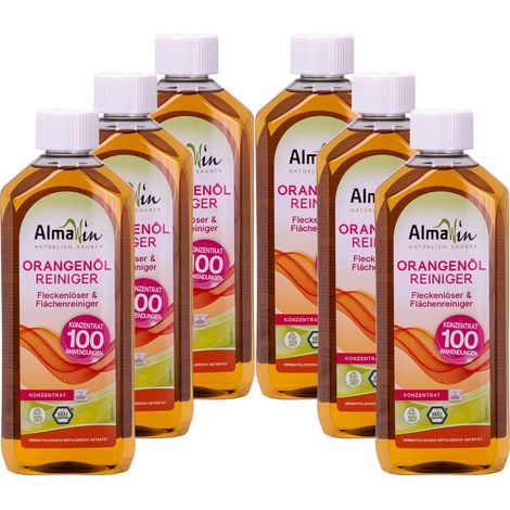 ALMAWIN Orangenölreiniger 500 ml x 6 Flaschen Konzentrat (1/5)