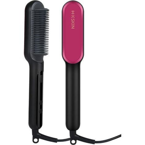Peigne chauffant lisseur et boucleur PTC (1/5)