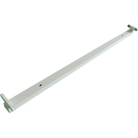 Plafoniera a 2 posti per Tubi Led G13 T8 da 120cm in acciaio Aigostar