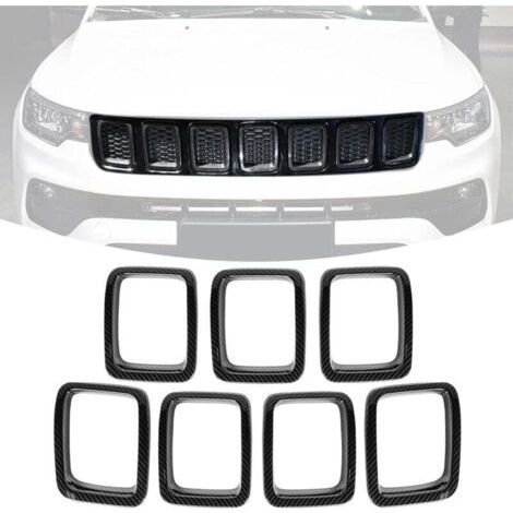 Grille de protection en fibre de carbone pour Jeep Compass MP 2017-2020 (1/4)