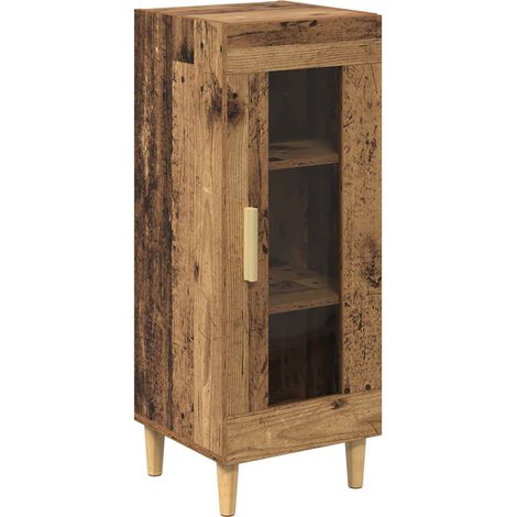Aparador Madera vieja 34.5 x 32.5 x 90 cm Madera de ingeniería vidaXL