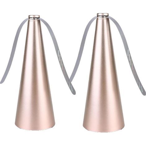 ALLIANDIS Aiperq – Ventilateur anti-moustiques 2 pièces – Répulsif à pales pour éloigner mouches et insectes – Pour pique-nique, barbecue et dîner en extérieur (1/5)