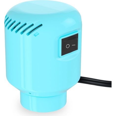 Pompe électrique kissleaf pour sacs de rangement sous vide, pompe à air pour sacs de compression, pompe à vide portable pour divers sacs de rangement, convient aux sacs sous vide courants - Bleu (sacs (1/5)