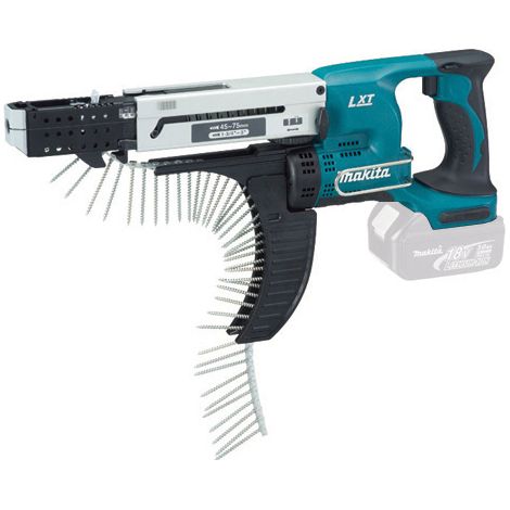 Makita DFR750Z 18v LXT 75mm Auto Feed Screwdriver Bare Unit
