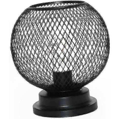 Abat-jour Vintage Vert Émail Protection Ampoule Garde Remplacement Multi Haute Qualité (1/4)