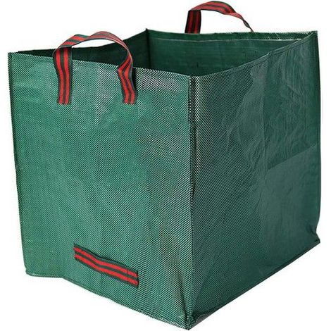 Sac à déchets de jardin - Poignées en haut et en bas - Grand volume de remplissage - Matériau durable et imperméable (1/5)