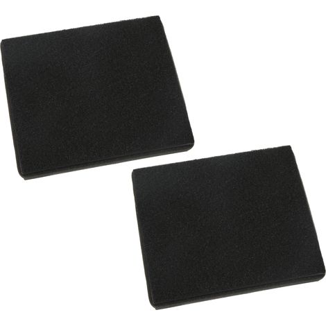 Lot de 2 filtres de rechange pour purificateur d'air Idylis IAF H 100B, haute efficacité d'absorption des particules. (1/5)