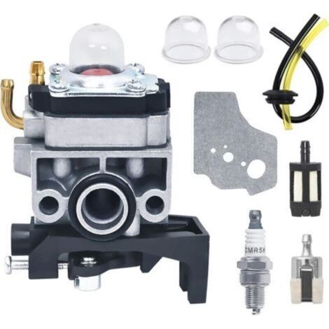 Vergaser-, Freischneider- und Laubbläser-Reparatursatz und 4-Takt-Motor für Honda GX25 GX35 UMS425E UMK425E UMK435E HHB25 FG110 (mit Filterdichtung und Zündkerze) (1/4)