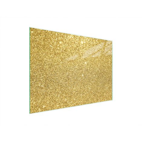 TABLA DE CORTAR DE VIDRIO 40x30 DORADA (1/5)