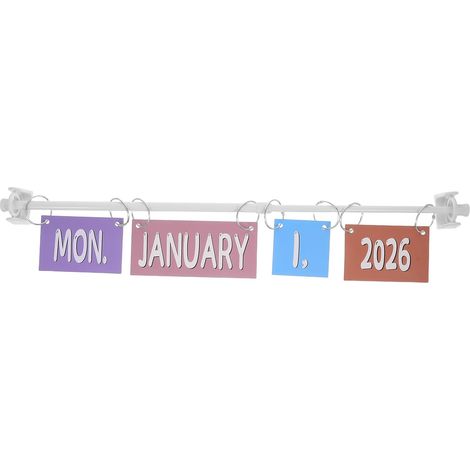 Ensemble de décoration scolaire Baluue, calendrier pour classe (1/5)
