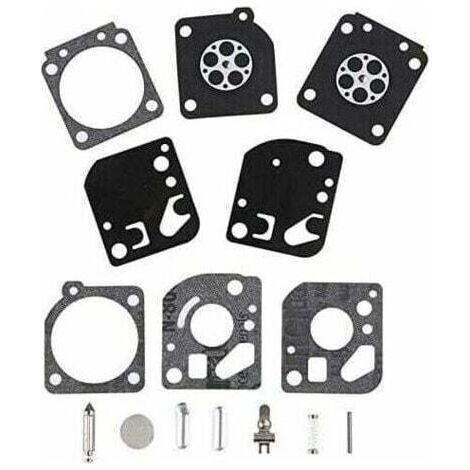 15pcs RB-29 Carburateur Kit de Réparation Membrane Joints Tronconneuse pour C1U,Homelite UT-20004-A-B UT-20024-A-B UT-20044-A-B,Ryobi 26cc&30cc (1/4)