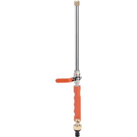 G3/4 DN20 Hochdruckreiniger-Sprühdüse für Gartenbewässerung und Autoreinigung mit Umschaltventil, Orange (1/5)