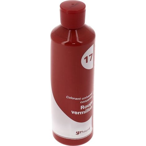 Concentré de coloration universel - Flacon 250 ml - Mixéco Rouge vermillon (1/2)