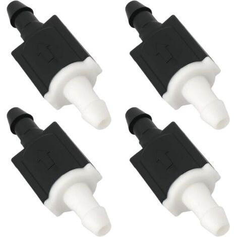 BUNTHAUS Jeu de 4 clapets anti-retour pour lave-glace 85321-26020 8532126020 1K6863447A Compatible avec Toyota 41 x 14 mm (1/4)