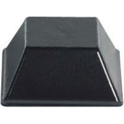 N/A PB Fastener BS-03-BK-R-10 autocollant, carré noir (l x H) 12.7 mm x 5.8 mm 10 pc(s) (1/3)