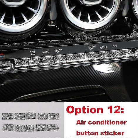 Autocollant diamant pour Mercedes-Benz Classe A W177 V177 GLB CLA GL - Accessoire de décoration intérieure - Option 12 (1/5)