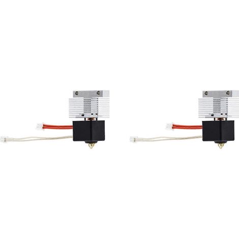 Kit de 2 extrusores para impresora 3D Neptune 4/4 Pro, extrusor totalmente metálico completamente ensamblado con boquilla.