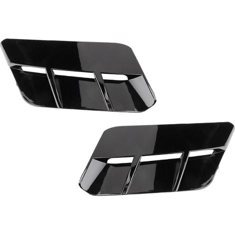 Cache de sortie d'air de capot moteur noir mat pour Dodge Challenger 2015-2020 - Accessoires auto (1/5)