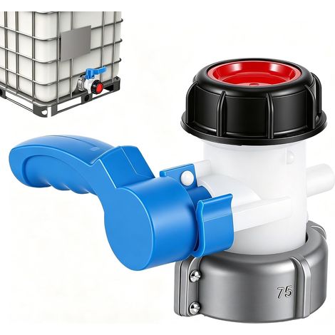 Drain Tap IBC, DN50 75mm Accessories for IBC Tanks (1/5)