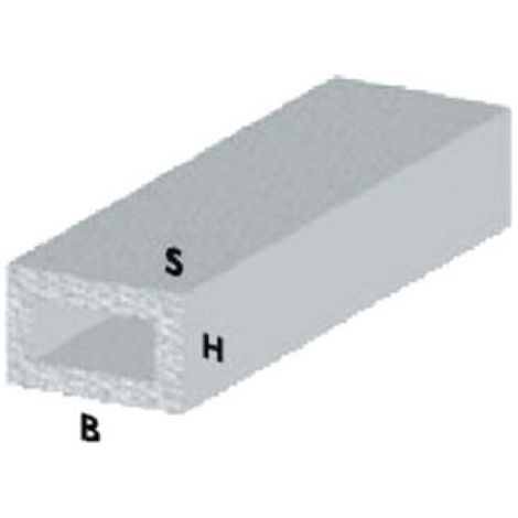 profilA rectangle profilA rectangle argent 20x10x1 mm barre de tige en aluminium