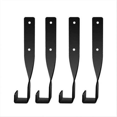 Support mural pour tronçonneuse, sac à dos et porte-accessoires pour souffleur, kit de 4 pièces pour rangement outils de jardinage (1/5)