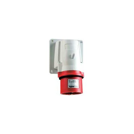 Fiche inclinée saillie P17 IP44 32A de 380V à 415V 3P+N+T LEGRAND 058289 (1/4)
