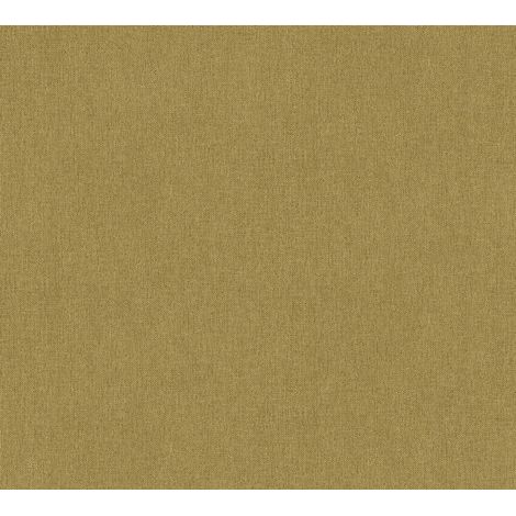 Papier peint marron effet textile pour cuisine  Tapisserie murale brun doré lavable  Papiers peints intissés idéal pour couloir (1/4)